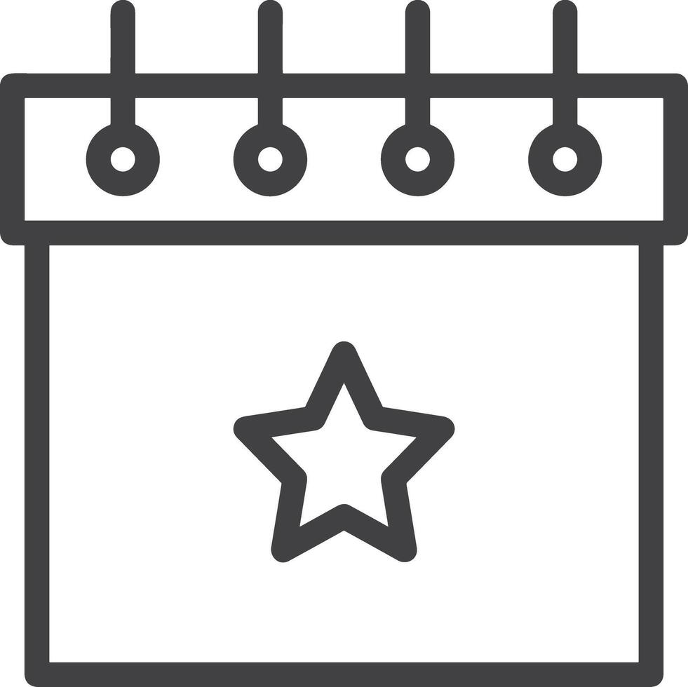 Calendar Icon symbol vector image