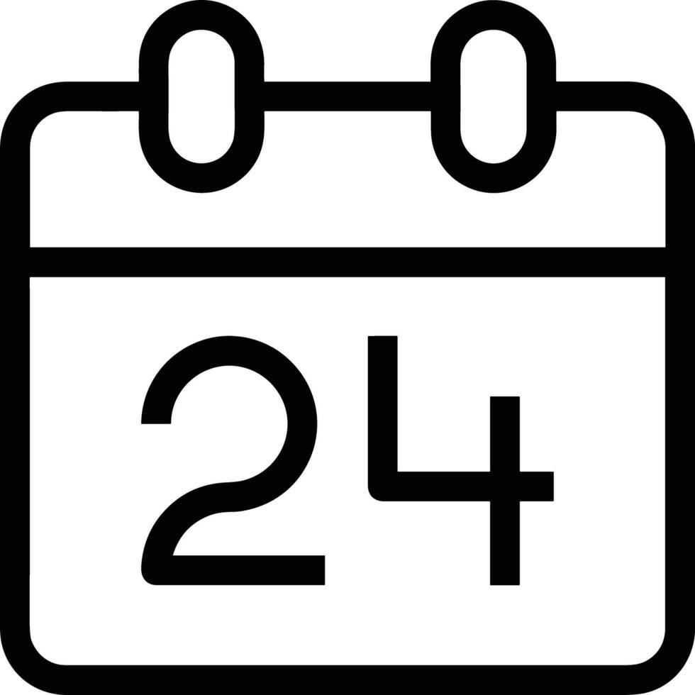 Calendar Icon symbol vector image