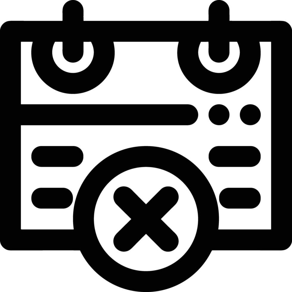 Calendar Icon symbol vector image
