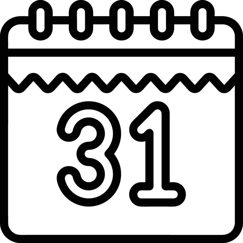 Calendar Icon symbol vector image