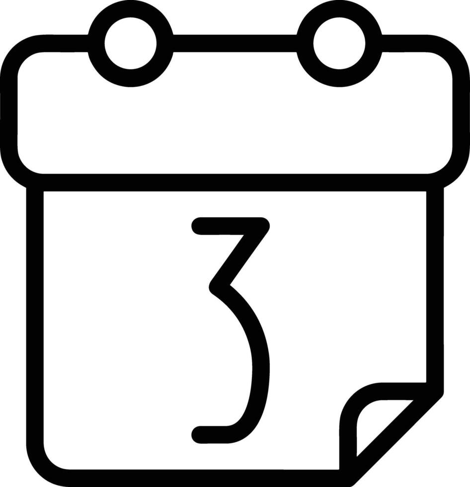 Calendar Icon symbol vector image