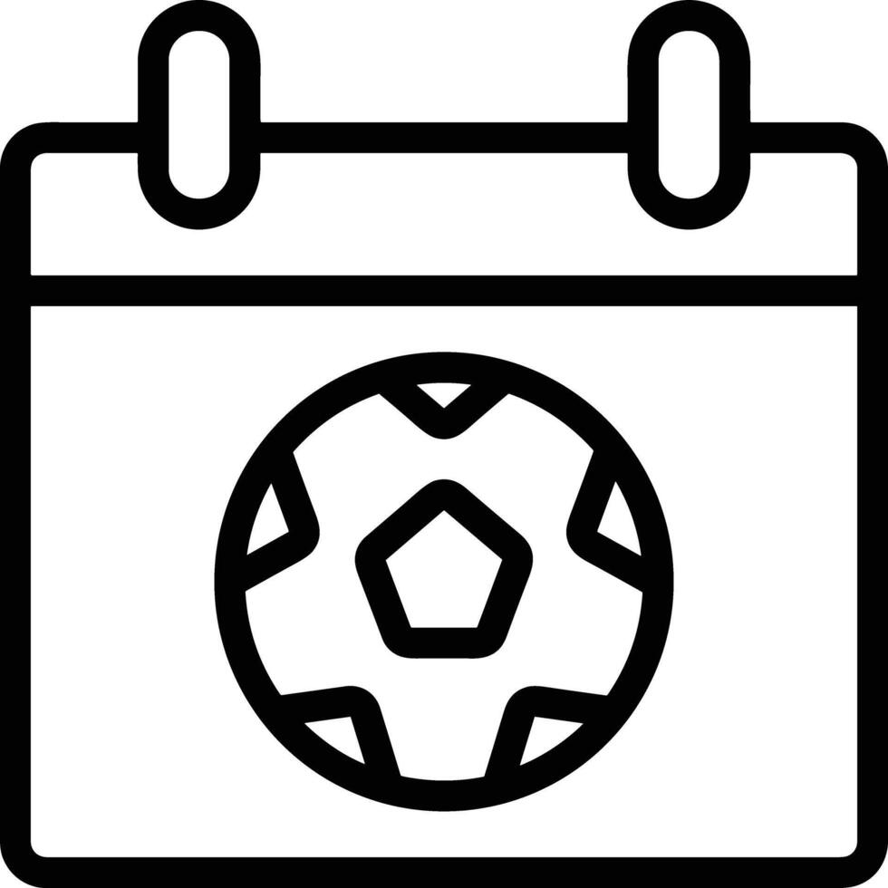 Calendar Icon symbol vector image