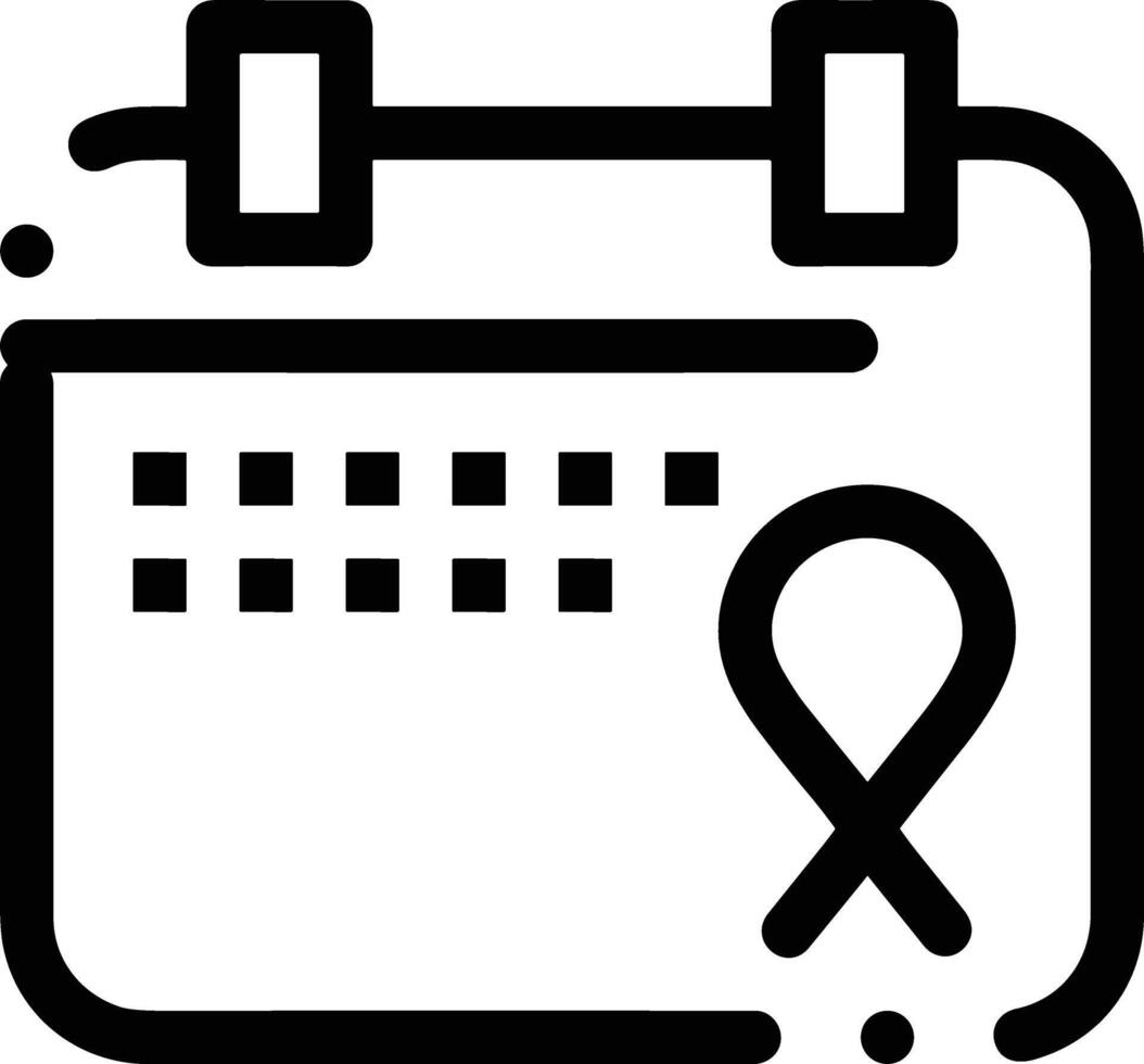 Calendar Icon symbol vector image