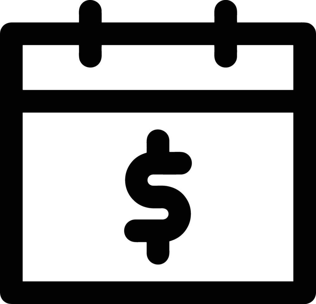 Calendar Icon symbol vector image