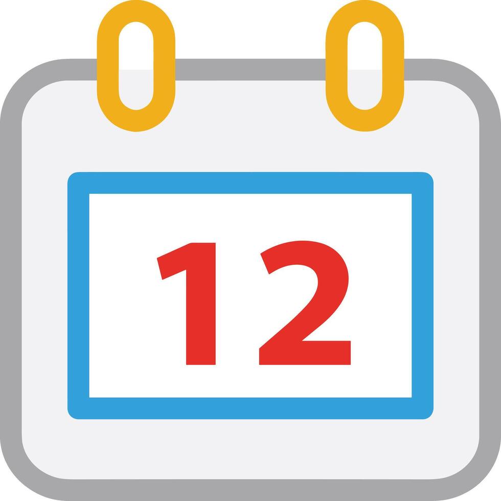 Calendar Icon symbol vector image