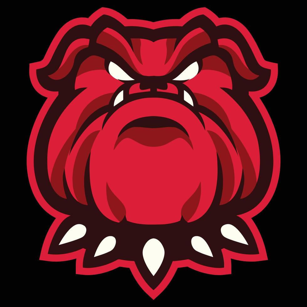 Bull Dog Animal Vector Logo illustration Artwork
