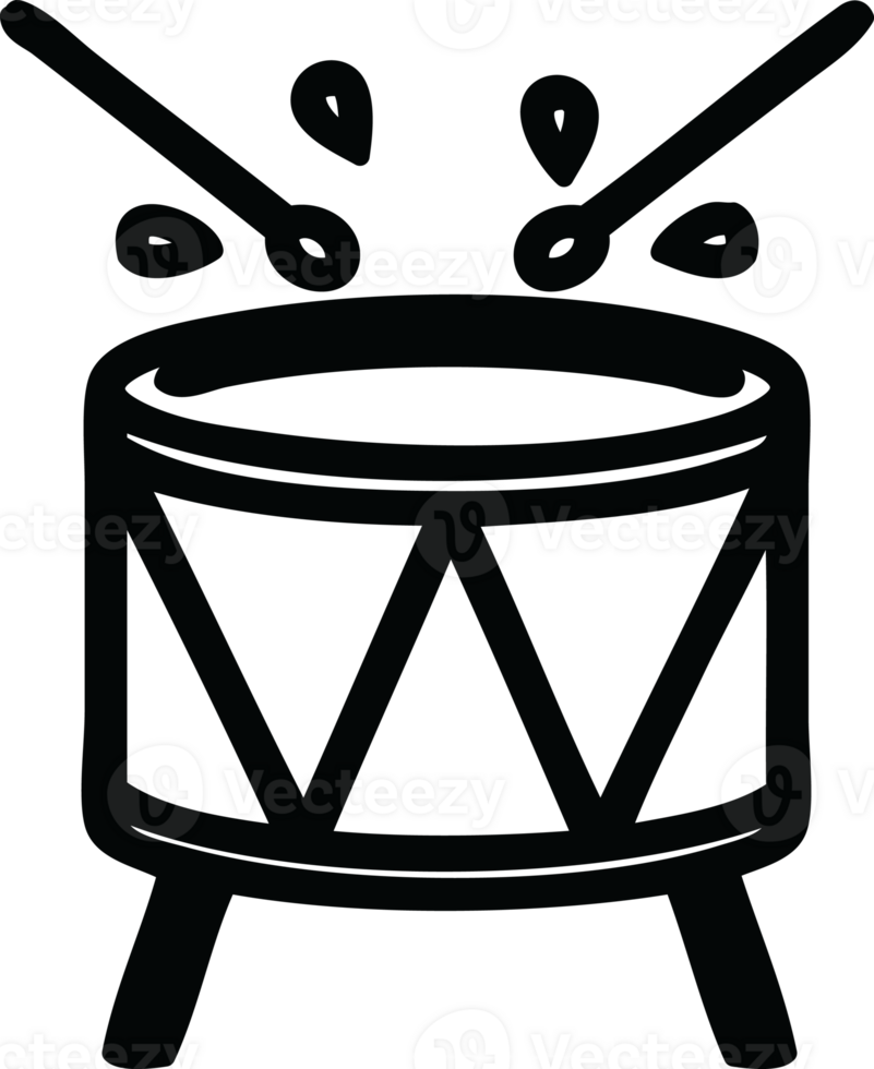beating drum icon symbol png