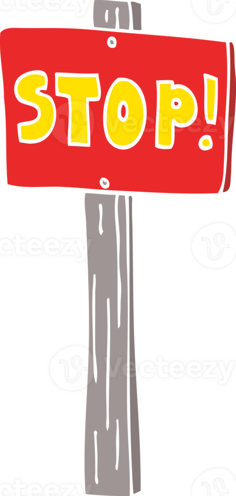cartoon doodle road sign png