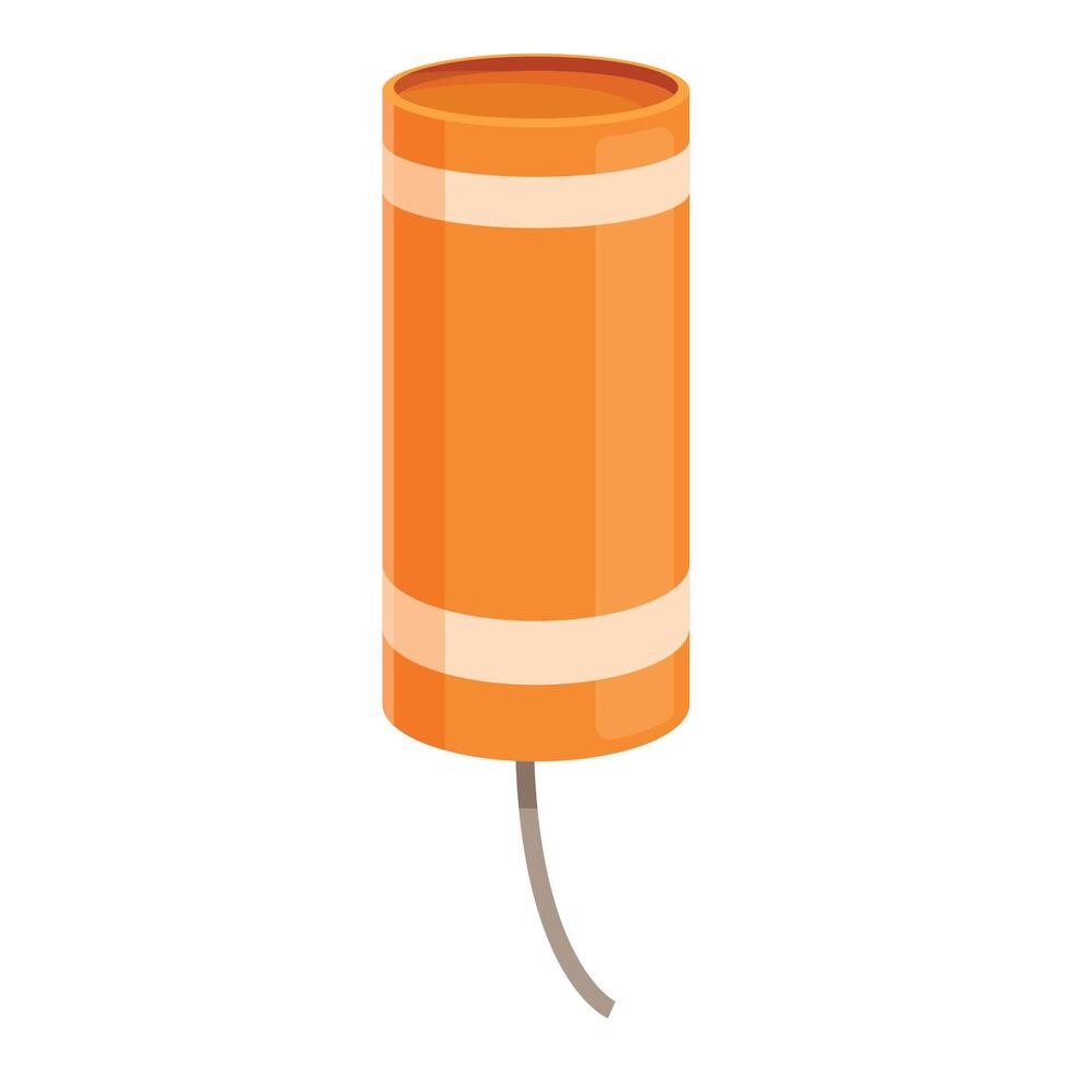 Petard fun object icon cartoon vector. Game safety explosion vector