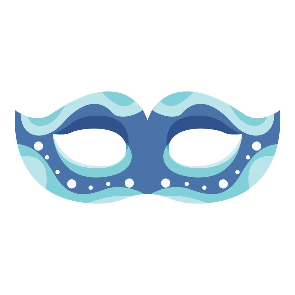 Parade carnival mask icon cartoon vector. Venetian performance vector