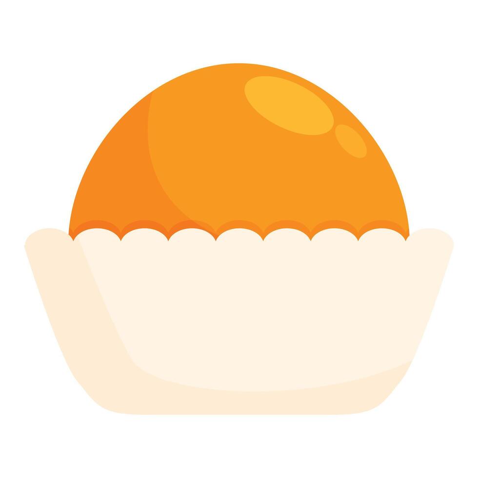 Mochi food meal icon cartoon vector. Korean meal vector