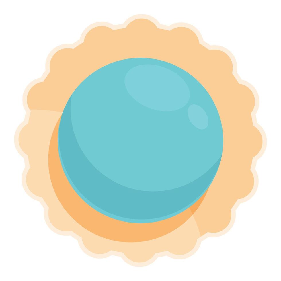 New mochi model icon cartoon vector. Korean meal vector