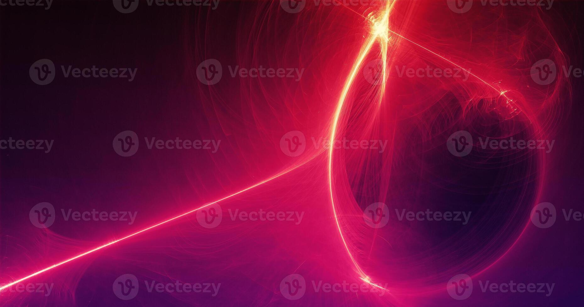Abstract Background Light Lines And Curves With Particles photo