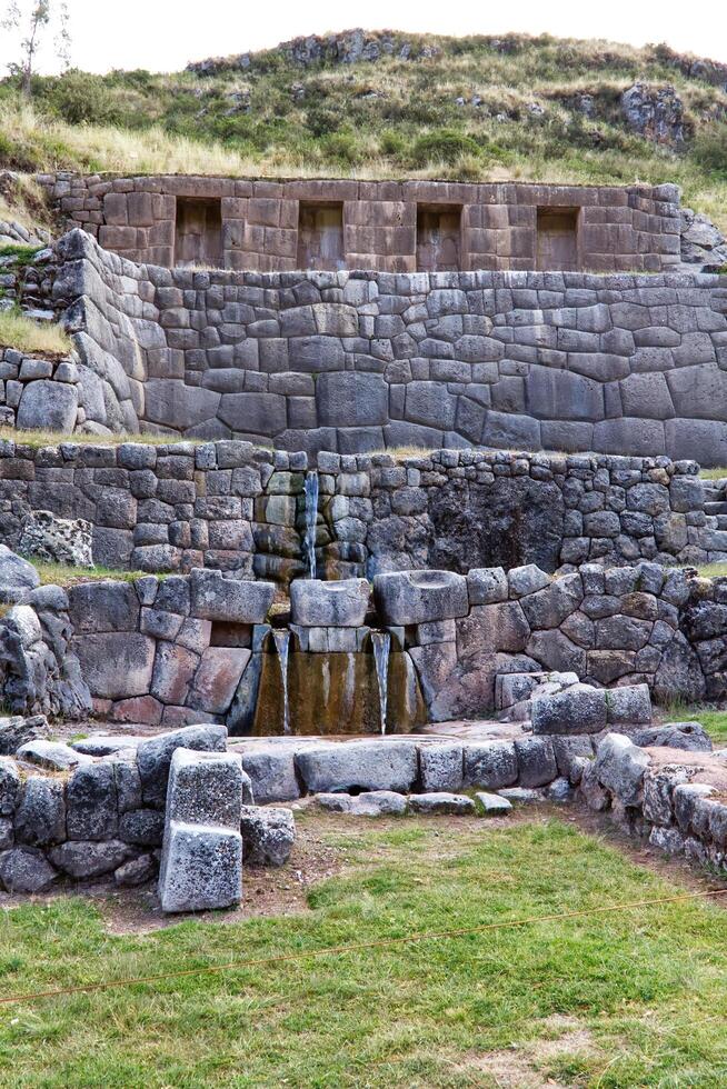 Cusco, Peru, 2015 - Inca Waterway Stone Works South America photo