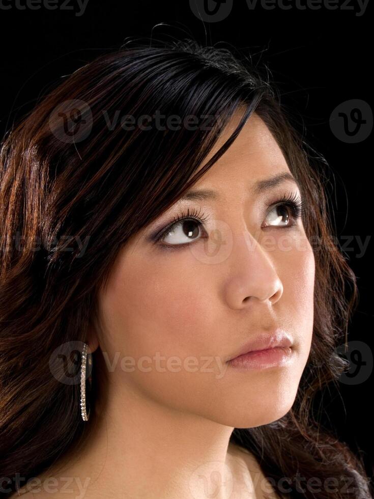 Young Asian American Woman Portrait photo
