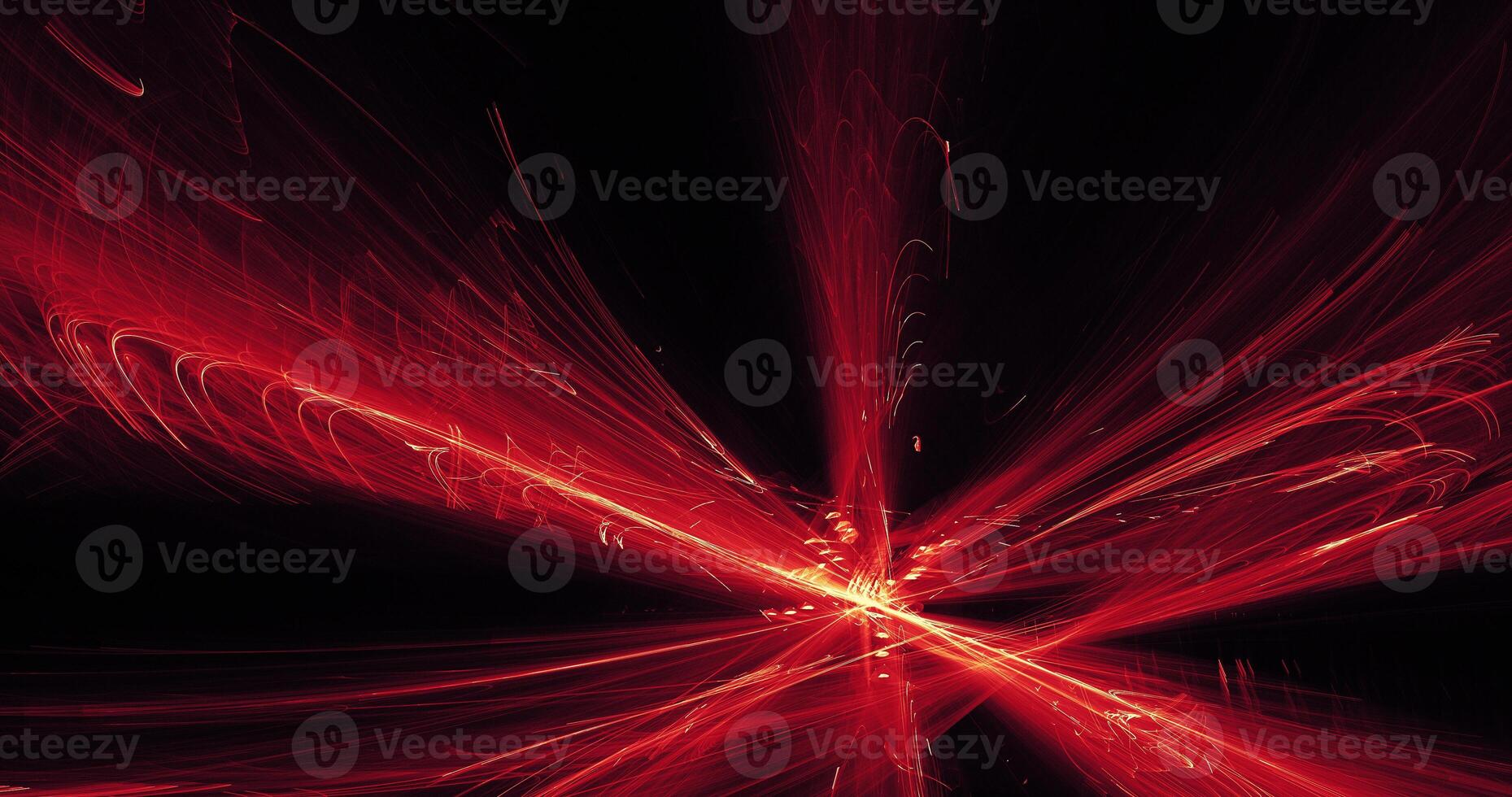 Red Abstract Lines Curves Particles Background photo