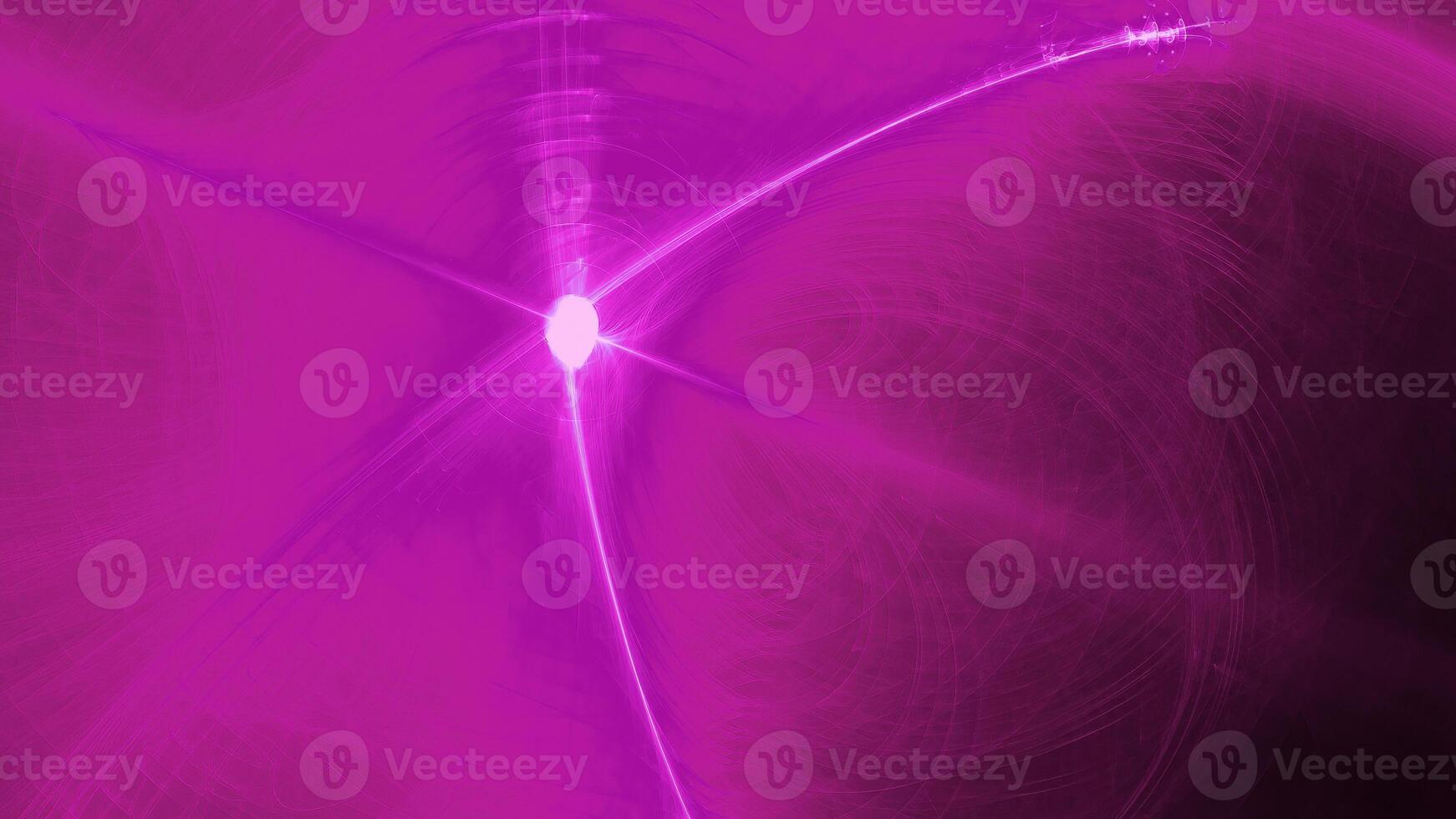 Abstract Pattern In Pink Lines Curves And Particles On Dark photo