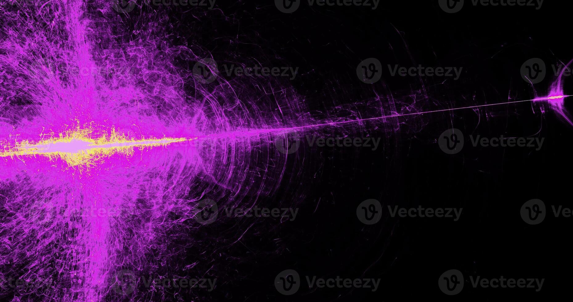 Abstract Design In Pink And Yellow On Dark Background photo