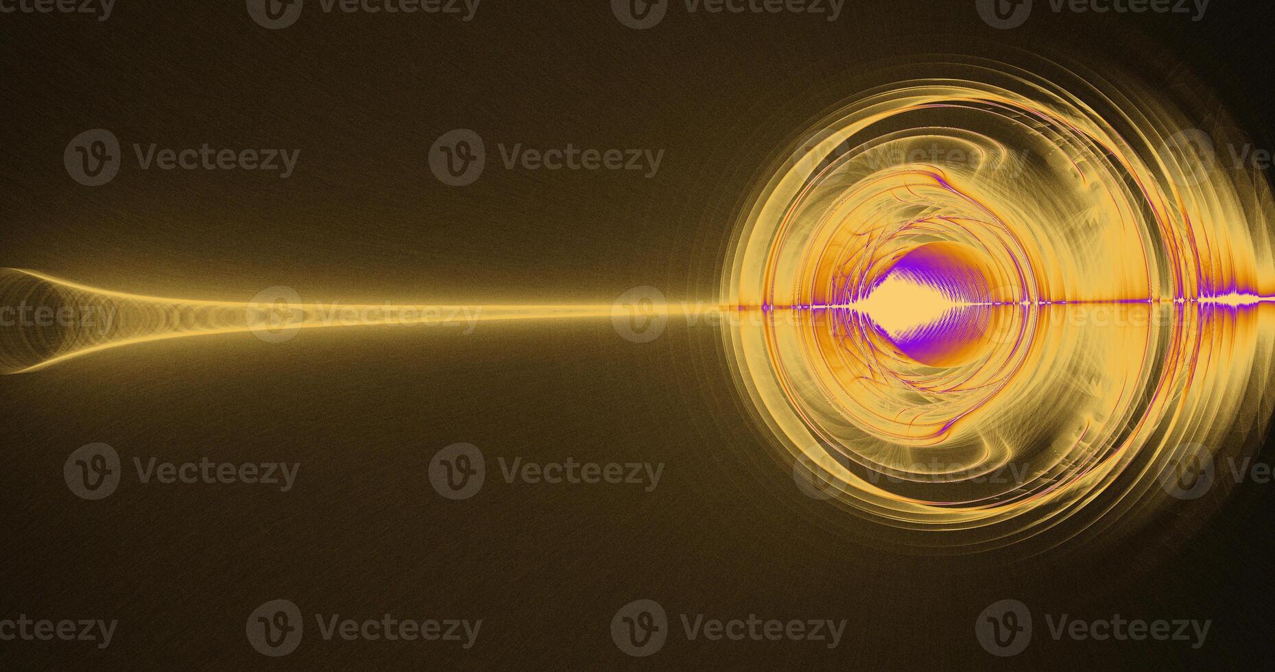 Yellow And Purple Abstract Lines Curves Particles Background photo