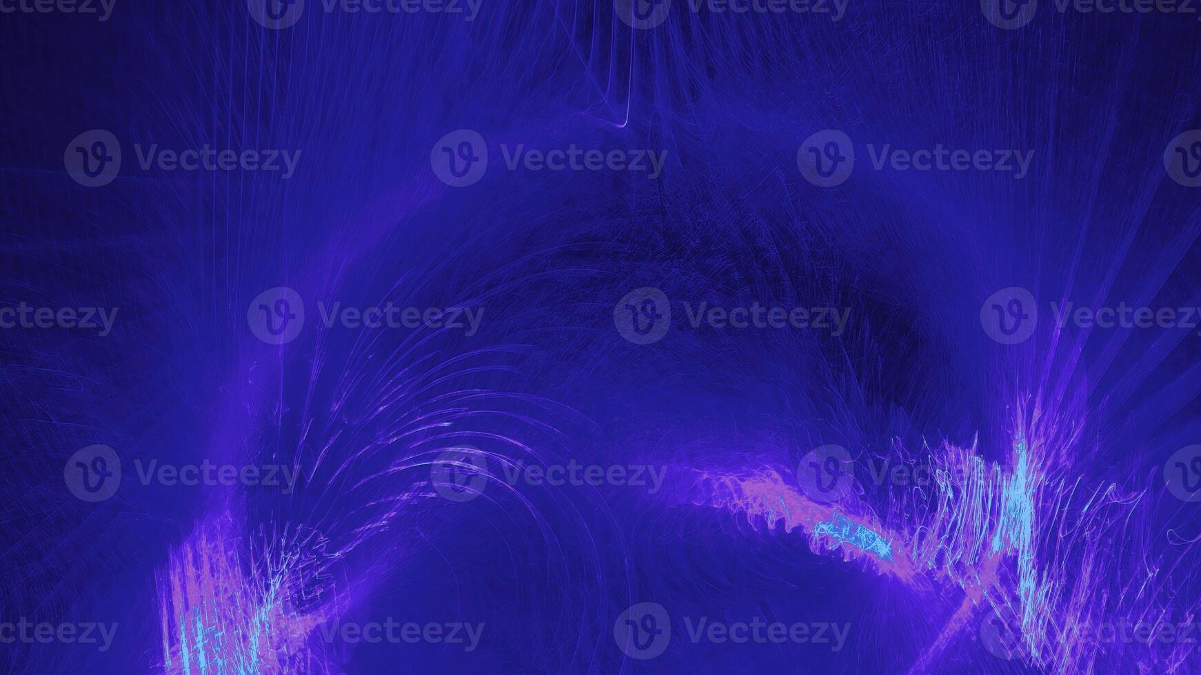 Abstract Patterns On Dark Background With Blue And Purple Lines photo