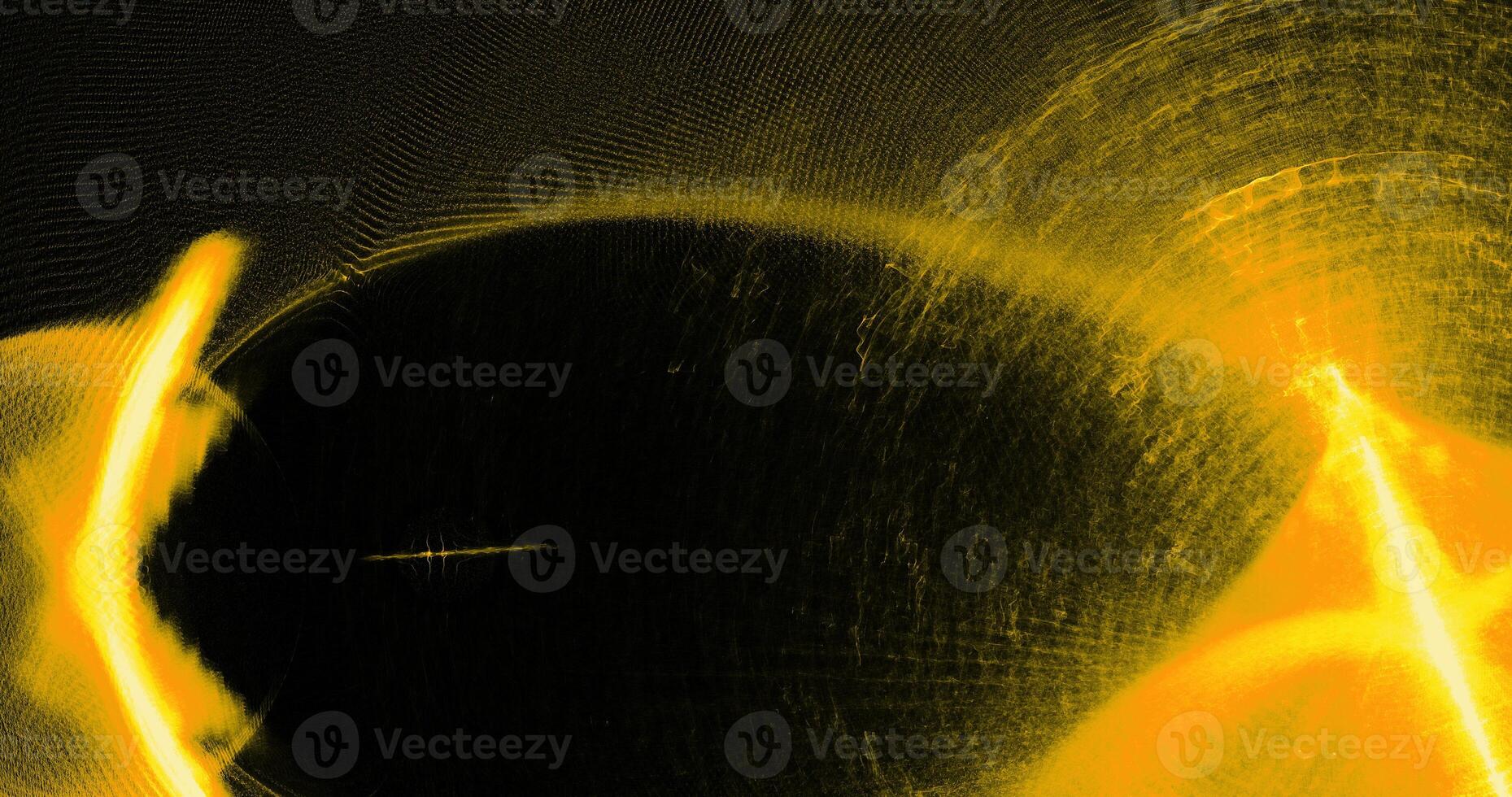 Yellow Abstract Lines Curves Particles Background photo