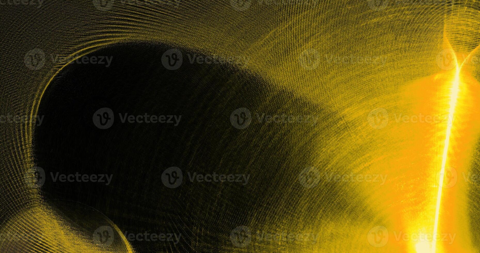 Yellow Abstract Lines Curves Particles Background photo