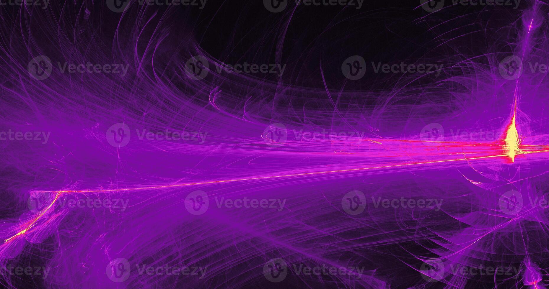 Red Yellow And Purple Abstract Lines Curves Particles Background photo