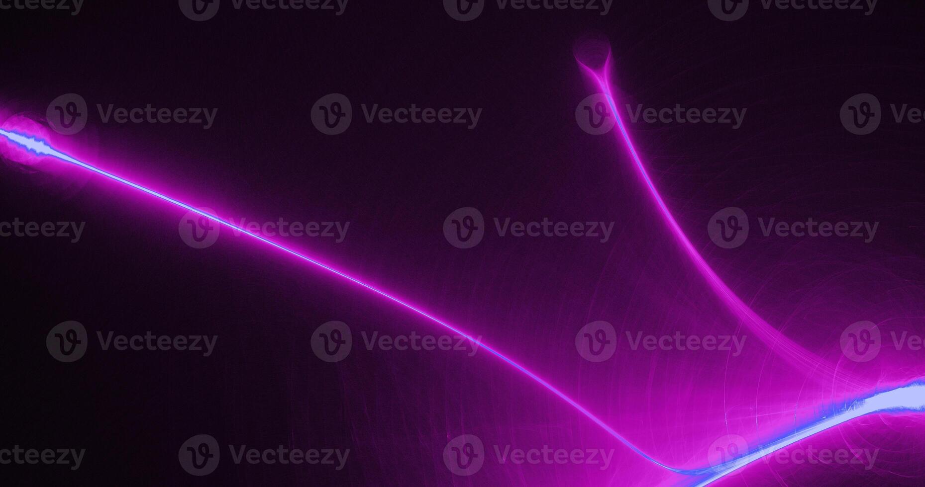 Purple And Blue Abstract Lines Curves Particles Background photo