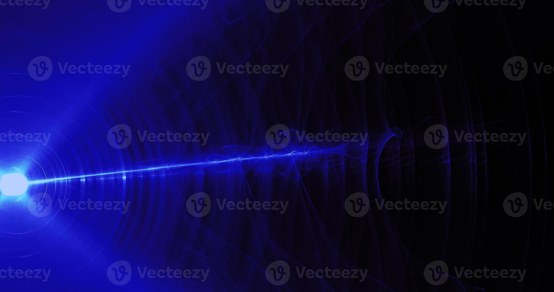 Blue Abstract Lines Curves Particles Background photo