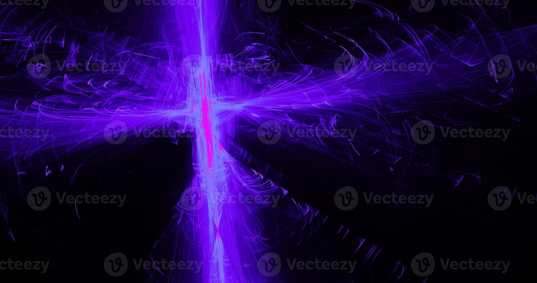 Purple Blue Pink Abstract Lines Curves Particles Background photo