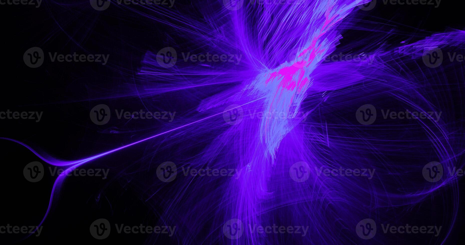 Purple Blue Pink Abstract Lines Curves Particles Background photo