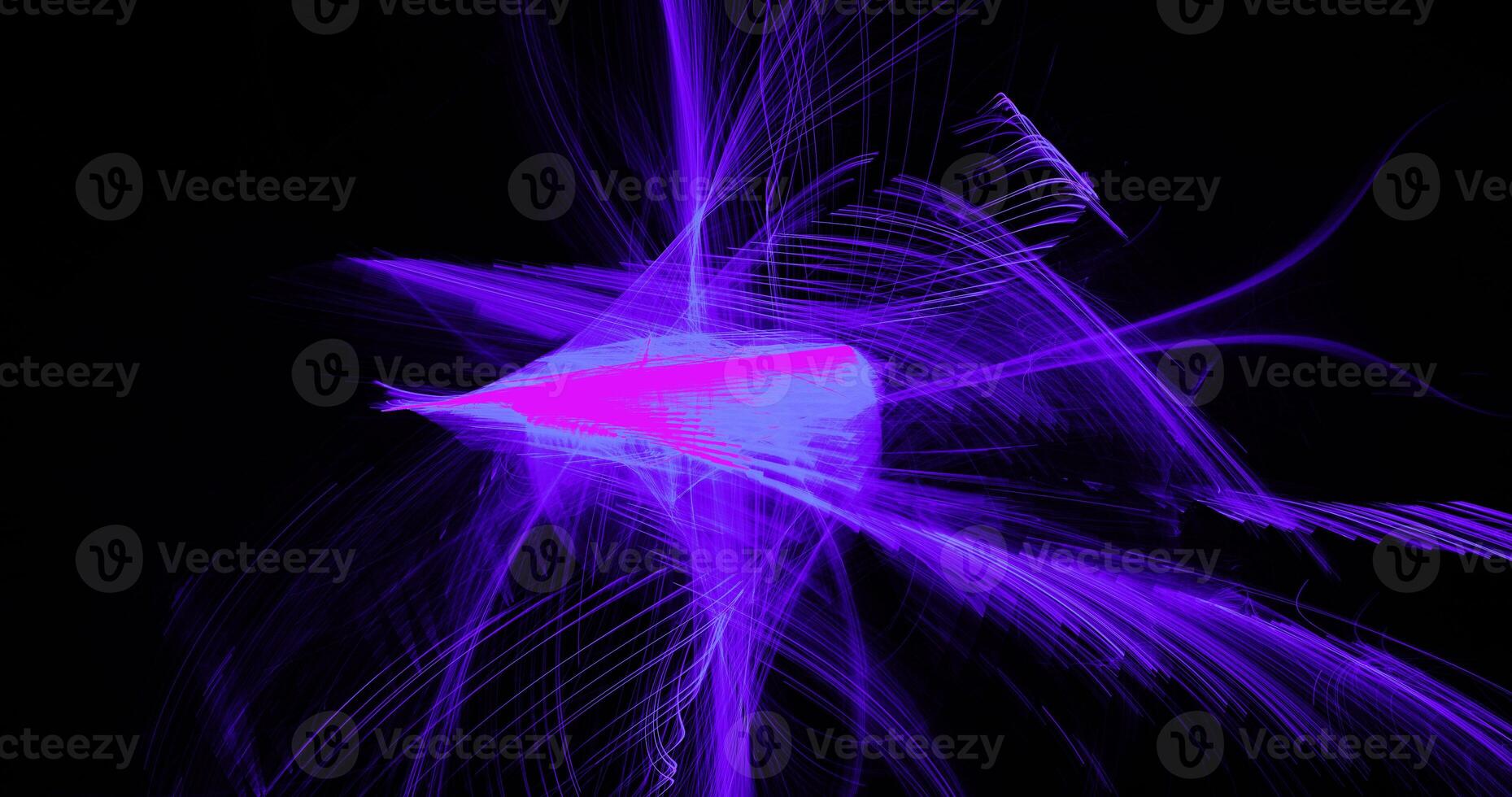 Purple Blue Pink Abstract Lines Curves Particles Background photo