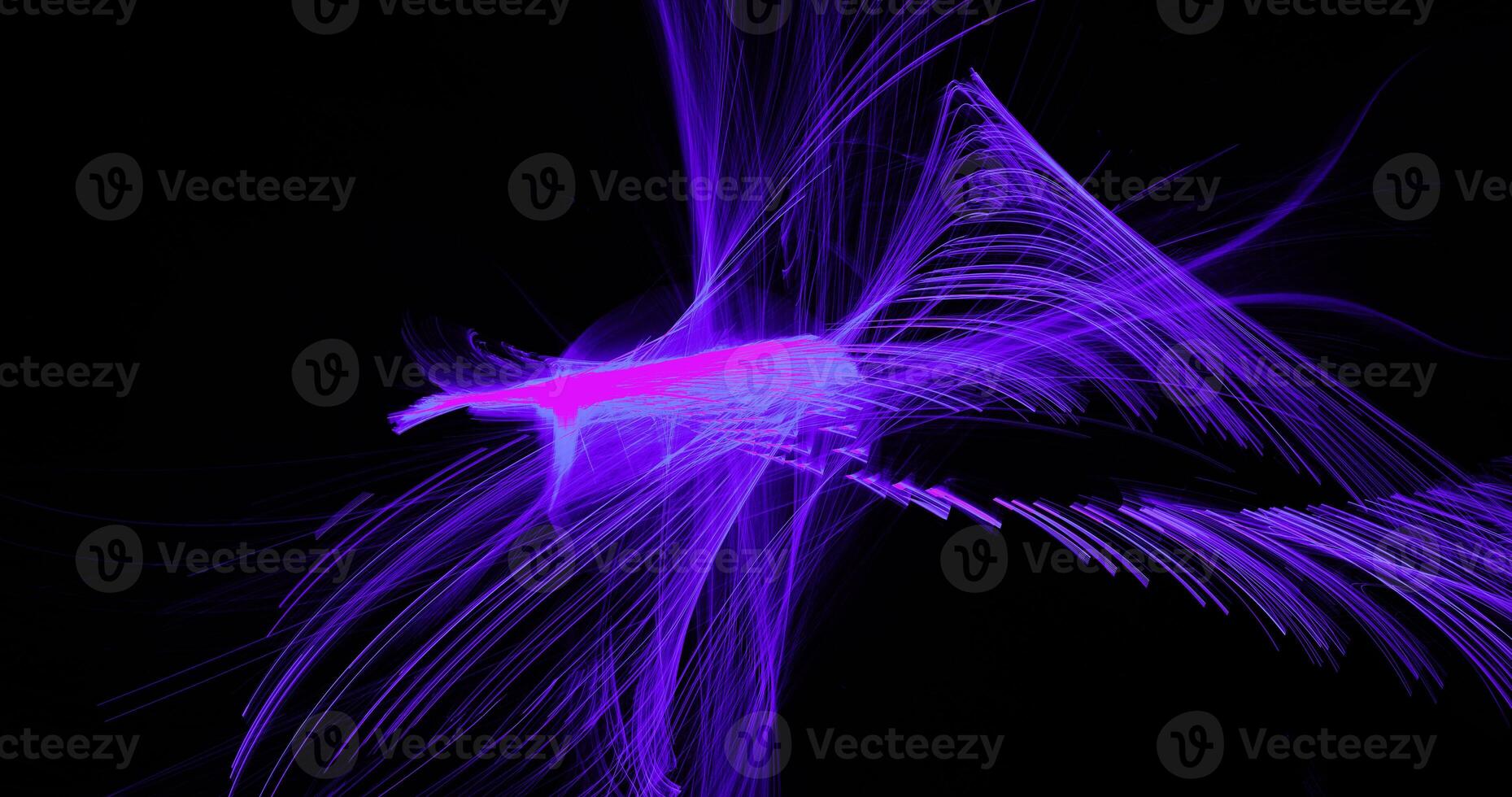 Purple Blue Pink Abstract Lines Curves Particles Background photo