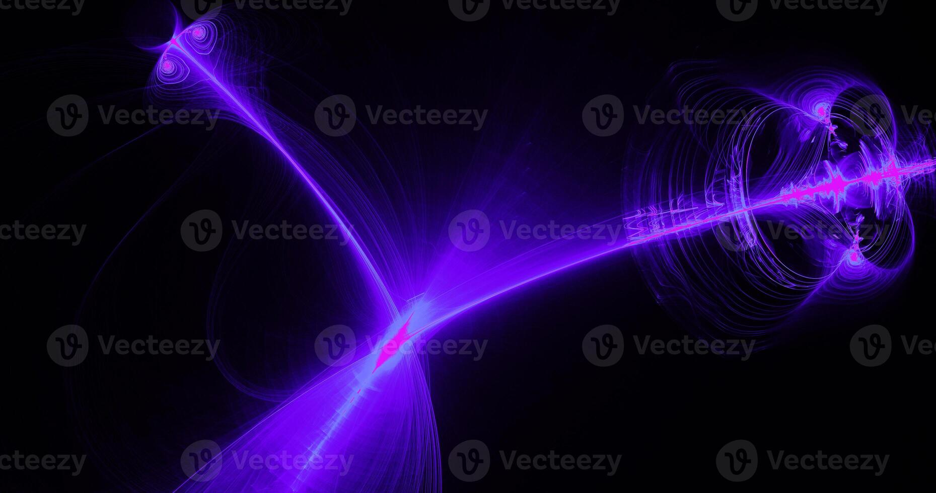 Purple Blue Pink Abstract Lines Curves Particles Background photo