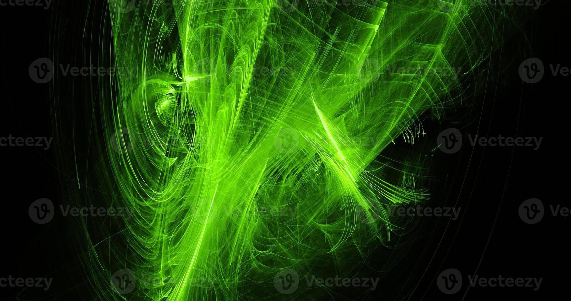 verde resumen líneas curvas partículas antecedentes foto