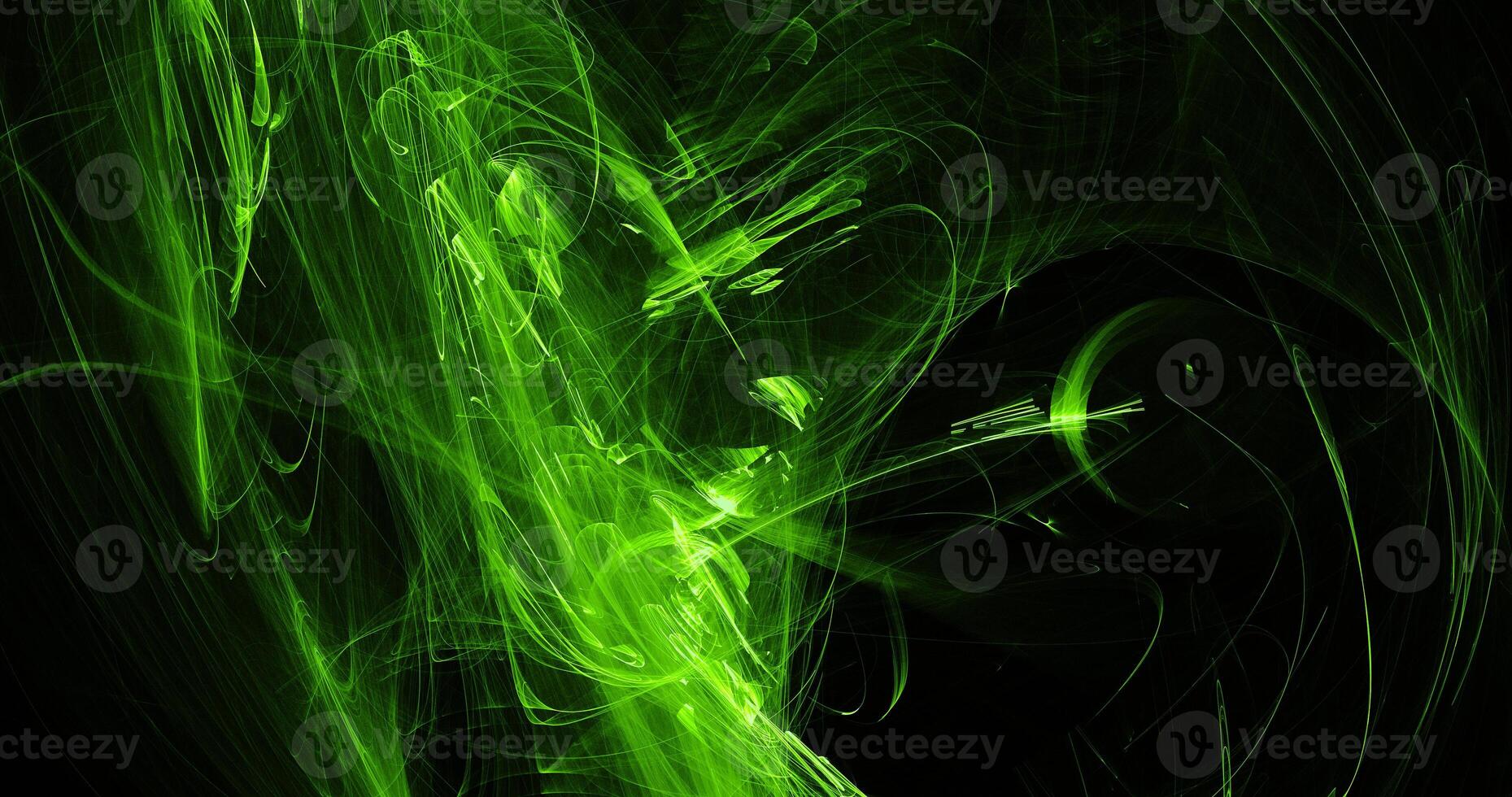 verde resumen líneas curvas partículas antecedentes foto