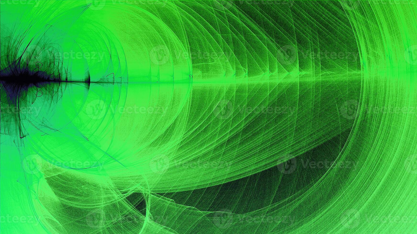 Abstract Background Lines Curves And Particles Green Purple photo