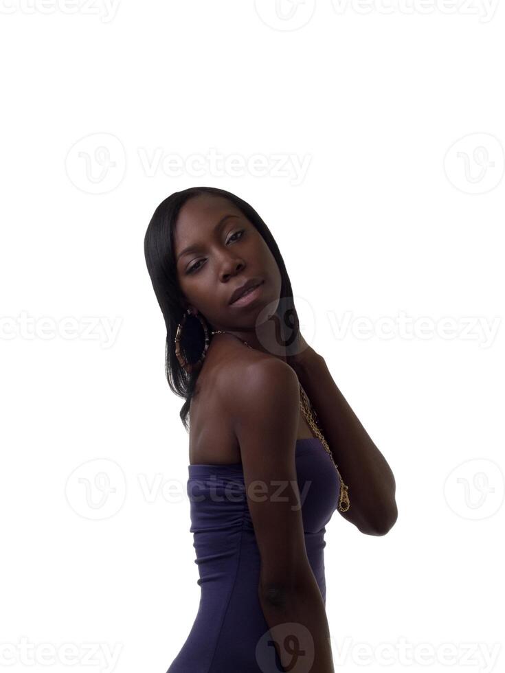 Young Black Woman Portrait photo