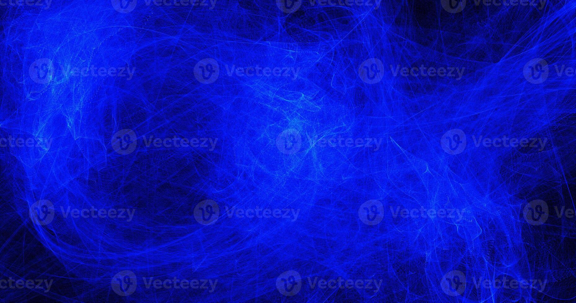 Blue Abstract Lines Curves Particles Background photo