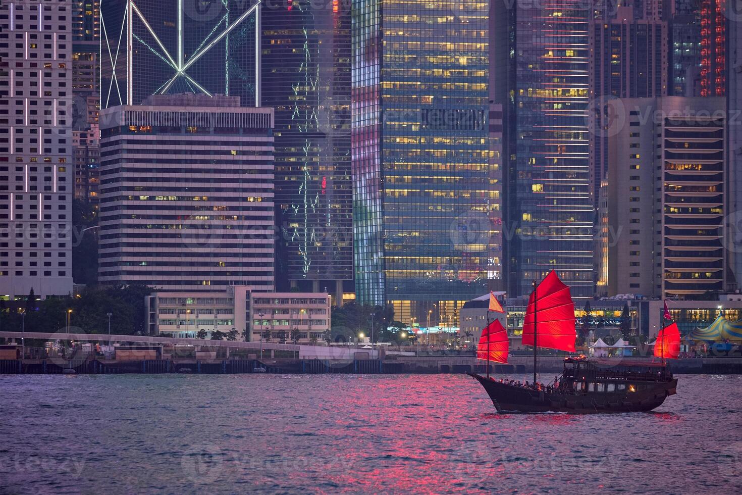 Hong Kong skyline. Hong Kong, China photo