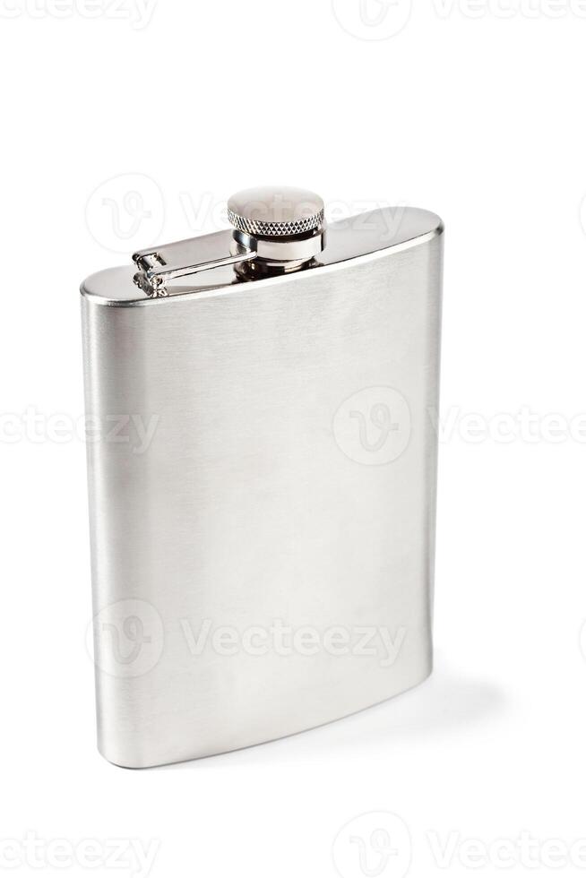Stainless hip flask photo