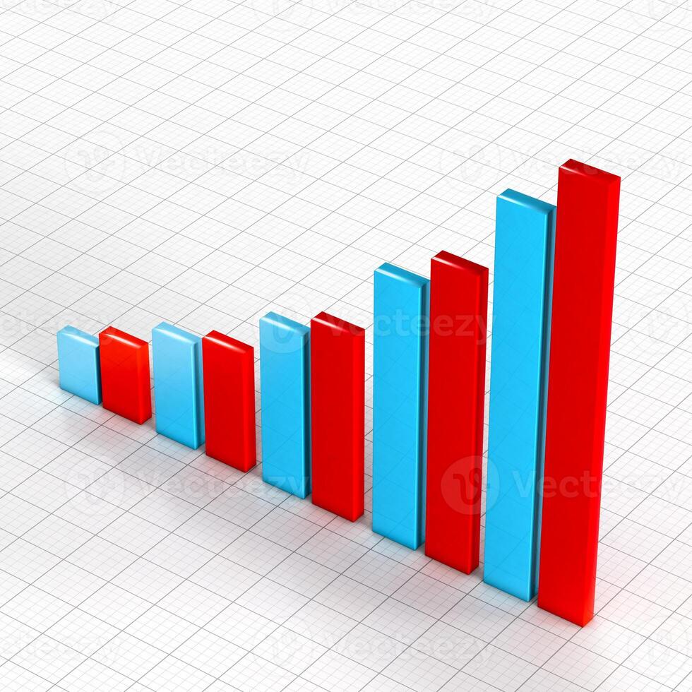 Commercial growth graph photo