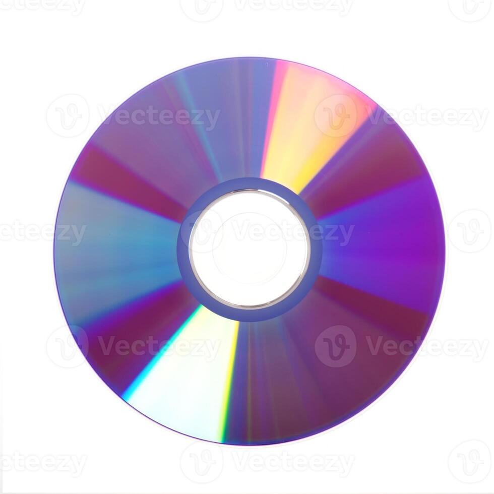 Dvd disc isolated photo