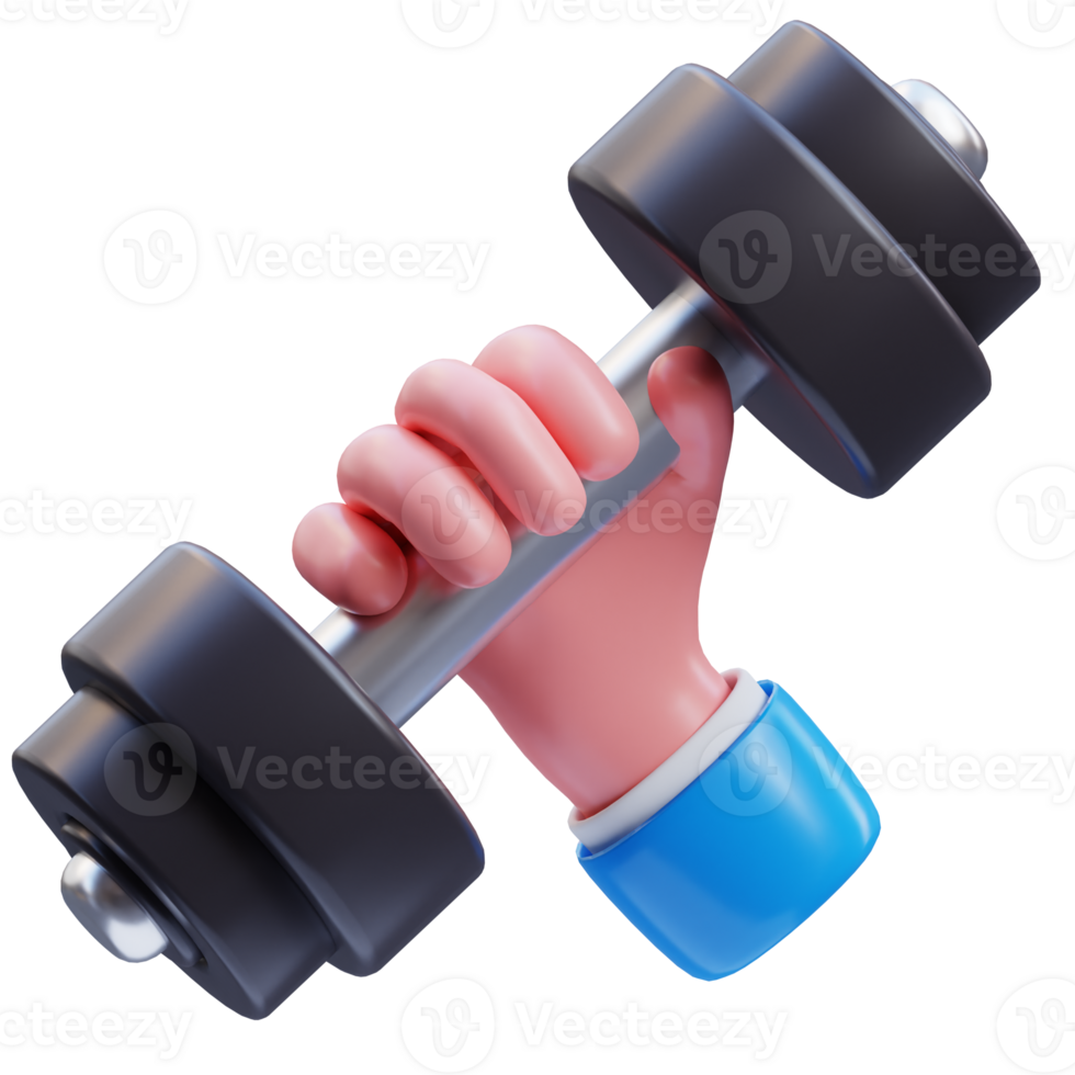 Workout 3D Illustration png