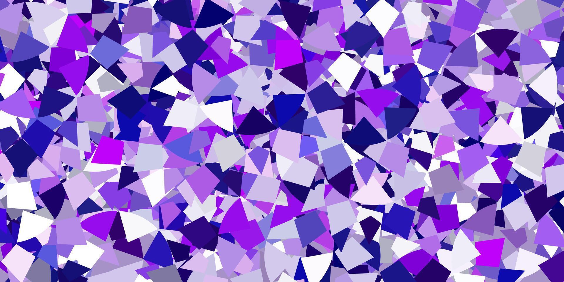 Light blue, red vector pattern with polygonal style.