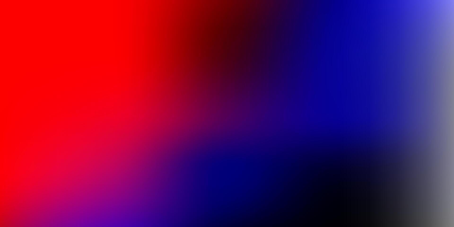 Light blue, red vector gradient blur drawing.