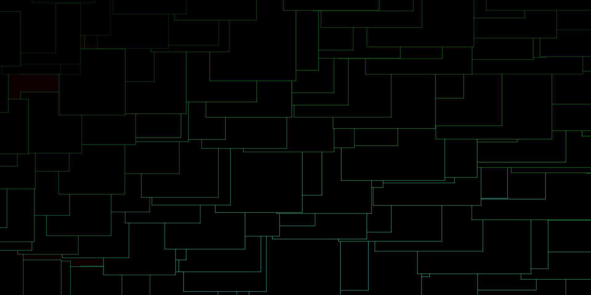 Dark Green vector background in polygonal style.