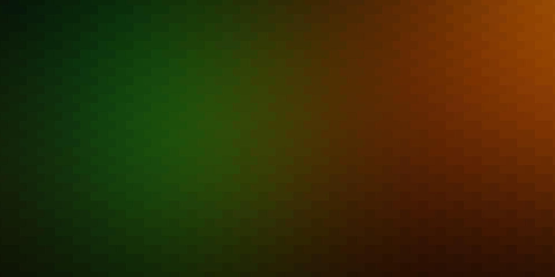 Dark Green, Yellow vector texture in rectangular style.