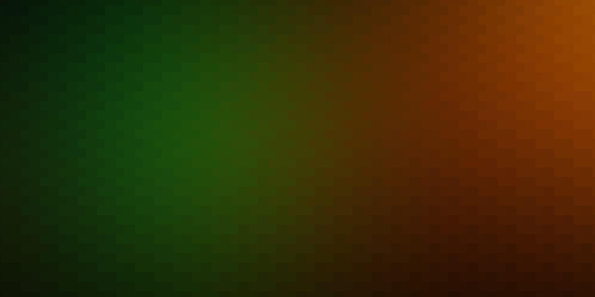 Dark Green, Yellow vector texture in rectangular style.