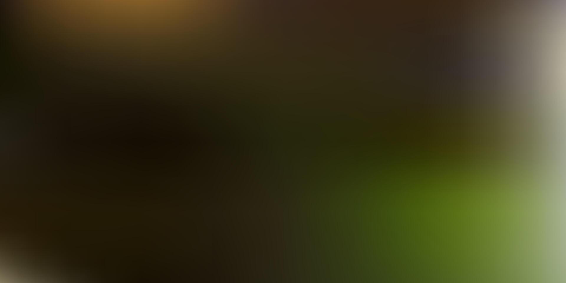 Dark green, yellow vector blur layout.